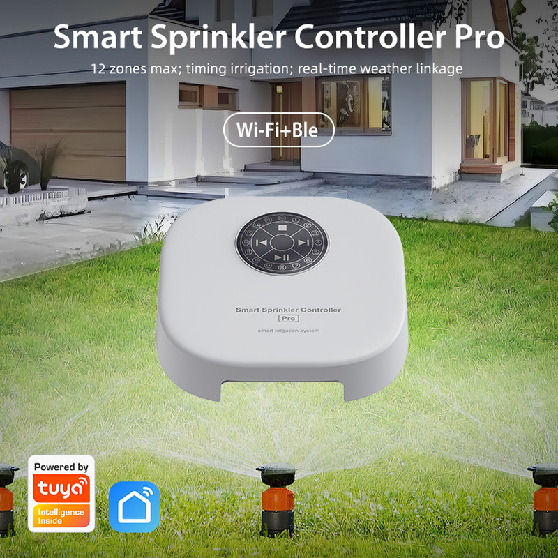 Smart Garden System - Inteligentny kontroler nawadniania Tuya WiFi, 12