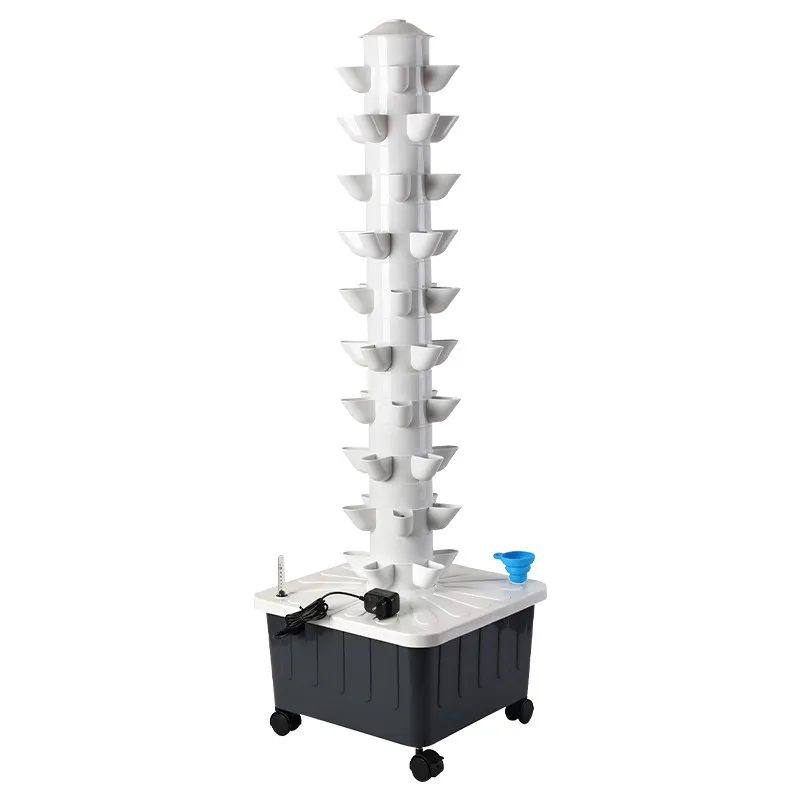 Hydroponic Tower - Inteligentny system uprawy bezglebowej w formie
