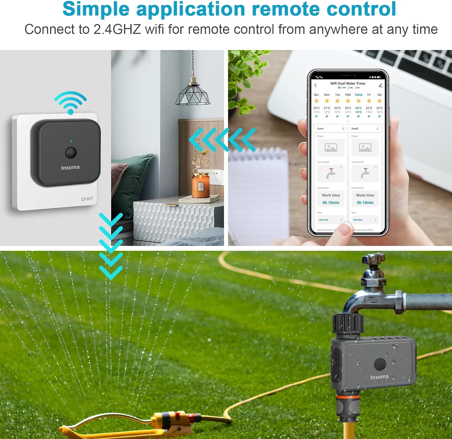 INSOMA – automatyczny timer do – Smart Garden System recenzja i cena