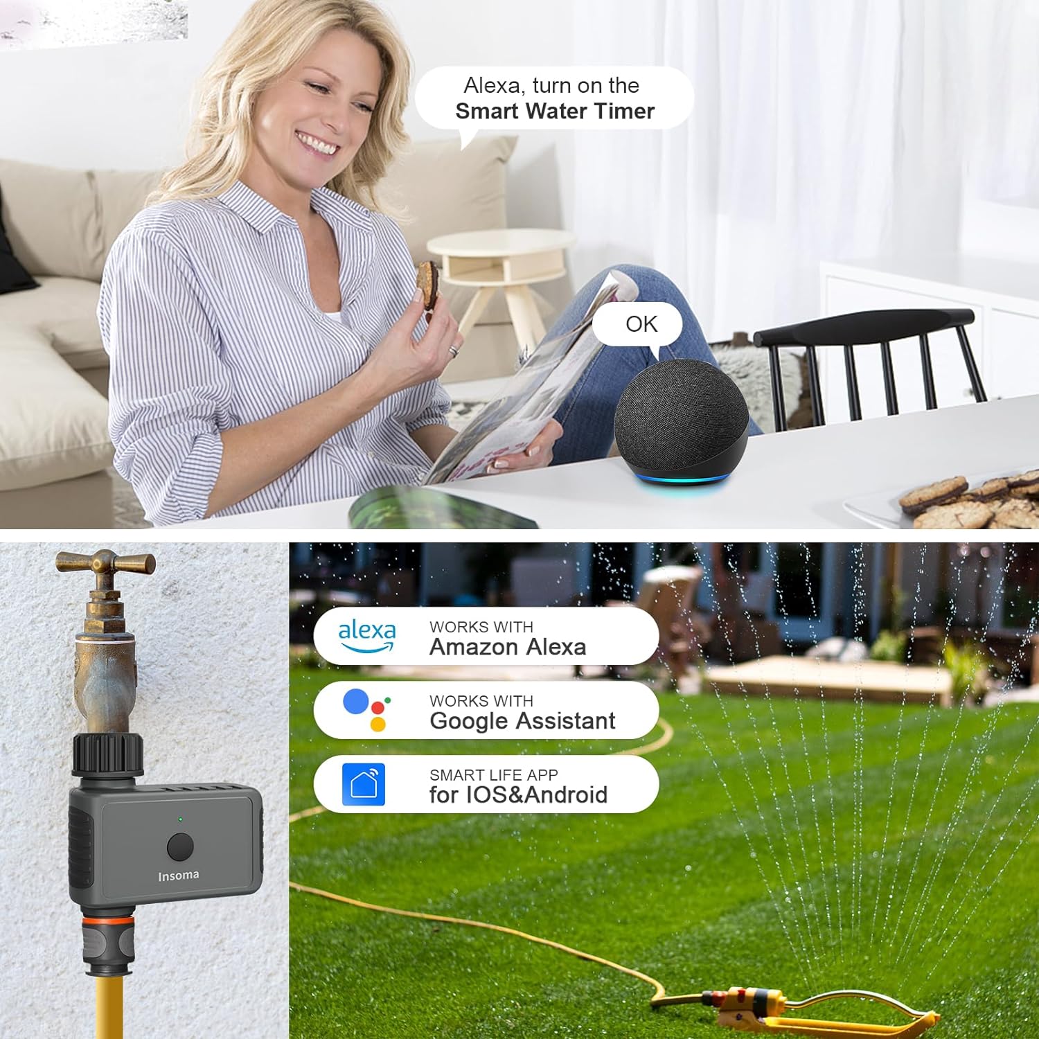 INSOMA – automatyczny timer do – Smart Garden System recenzja i cena