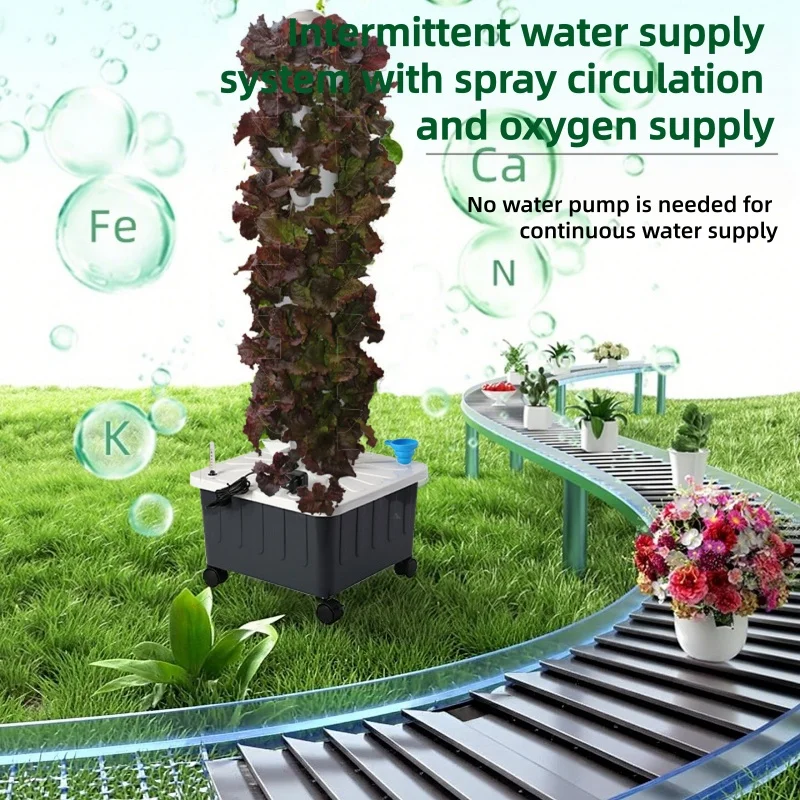 Inteligentny system uprawy bez – Hydroponic Tower recenzja i cena